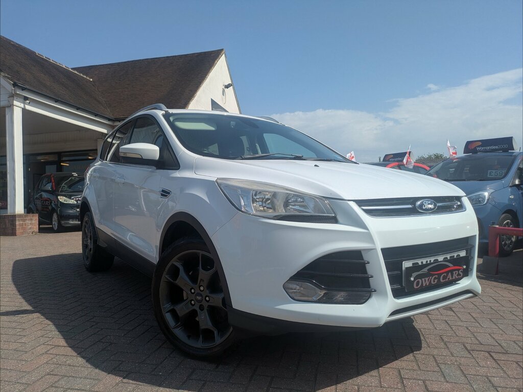 Ford Kuga 2.0 Tdci Titanium Suv Awd Euro 5 White