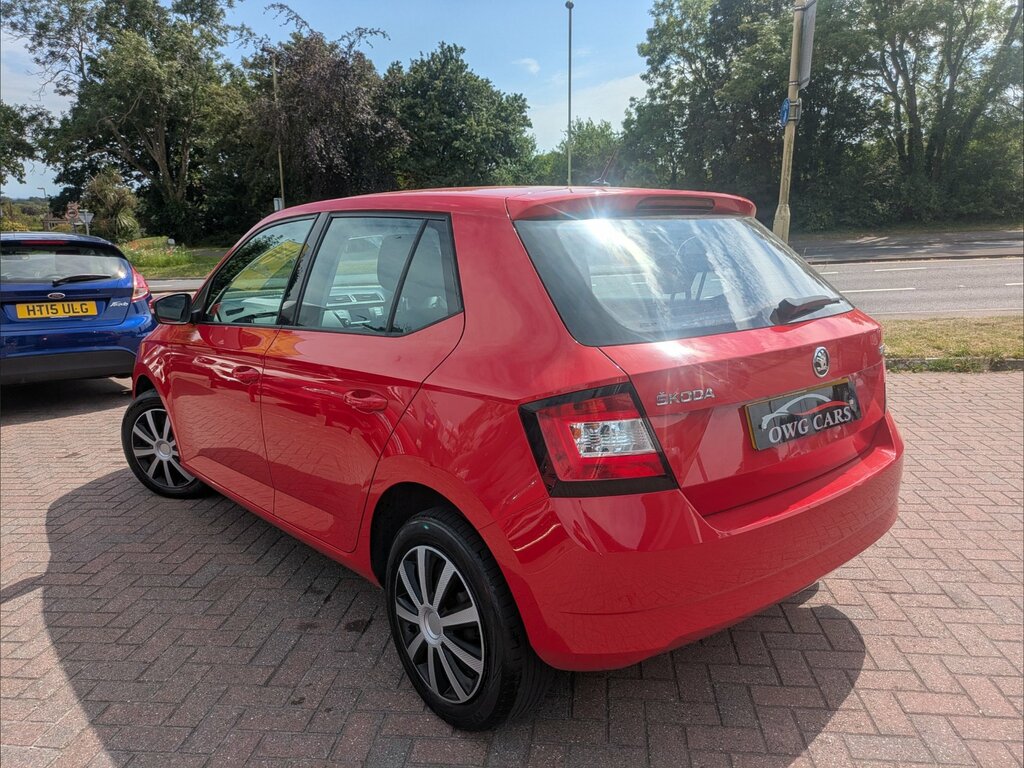 Skoda Fabia 1.0 S Hatchback Euro 6 Ss 60 Red #5