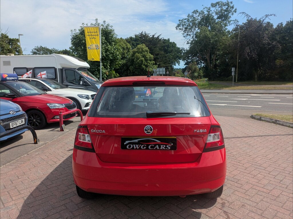 Skoda Fabia 1.0 S Hatchback Euro 6 Ss 60 Red #6
