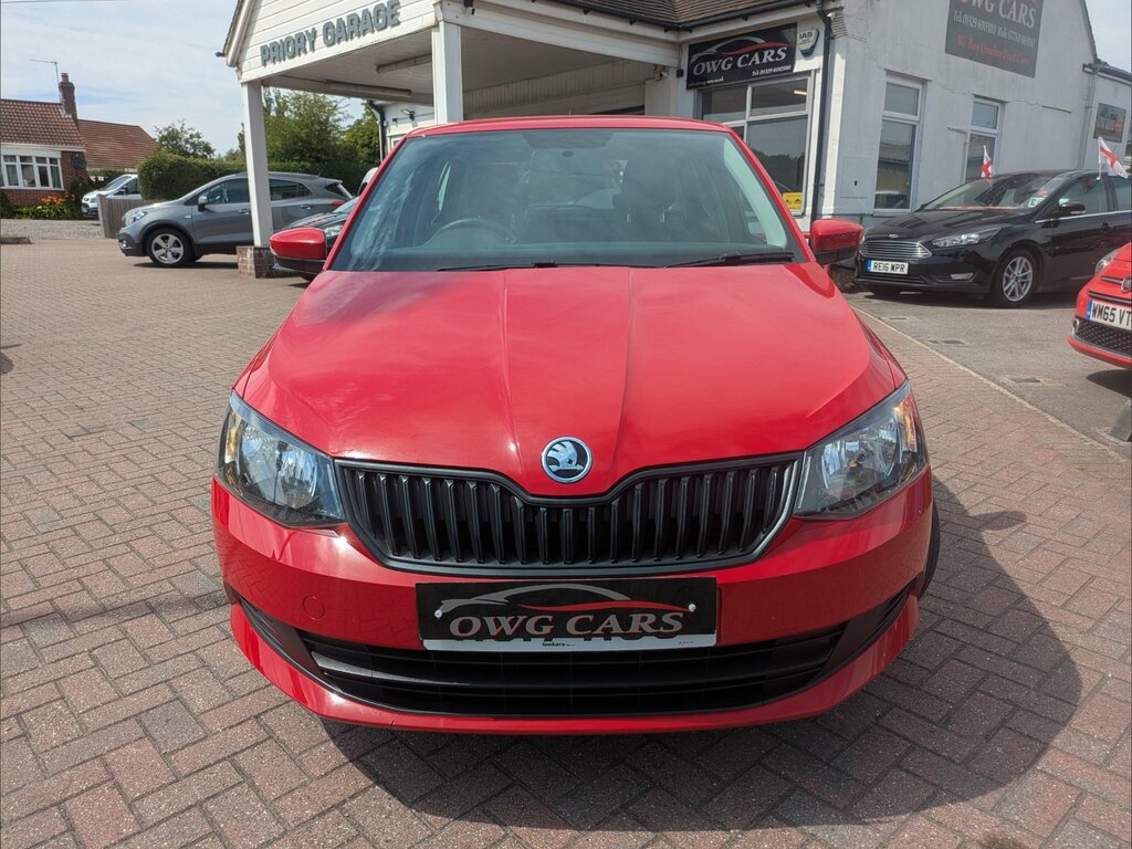 Skoda Fabia 1.0 S Hatchback Euro 6 Ss 60 Red #2