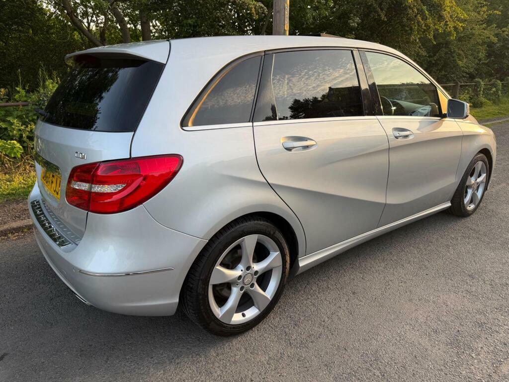 Mercedes-Benz B Class 1.8 B200 Cdi Sport 7G-dct Euro 5 S S BD64FJJ Silver #3