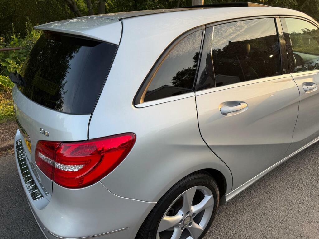 Mercedes-Benz B Class 1.8 B200 Cdi Sport 7G-dct Euro 5 S S BD64FJJ Silver #4