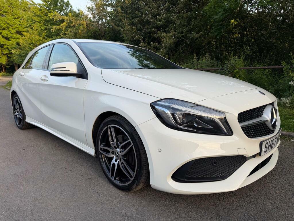 Mercedes-Benz A Class 1.5 A180d Amg Line Premium Euro 6 S S White