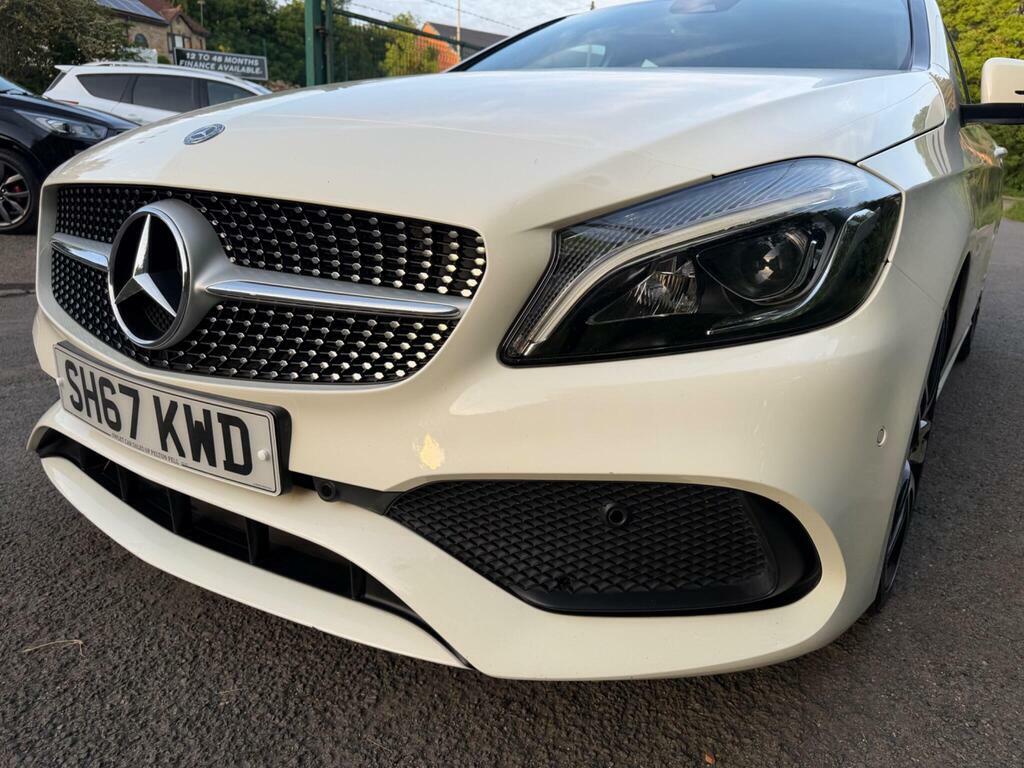 Mercedes-Benz A Class 1.5 A180d Amg Line Premium Euro 6 S S SH67KWD White #5