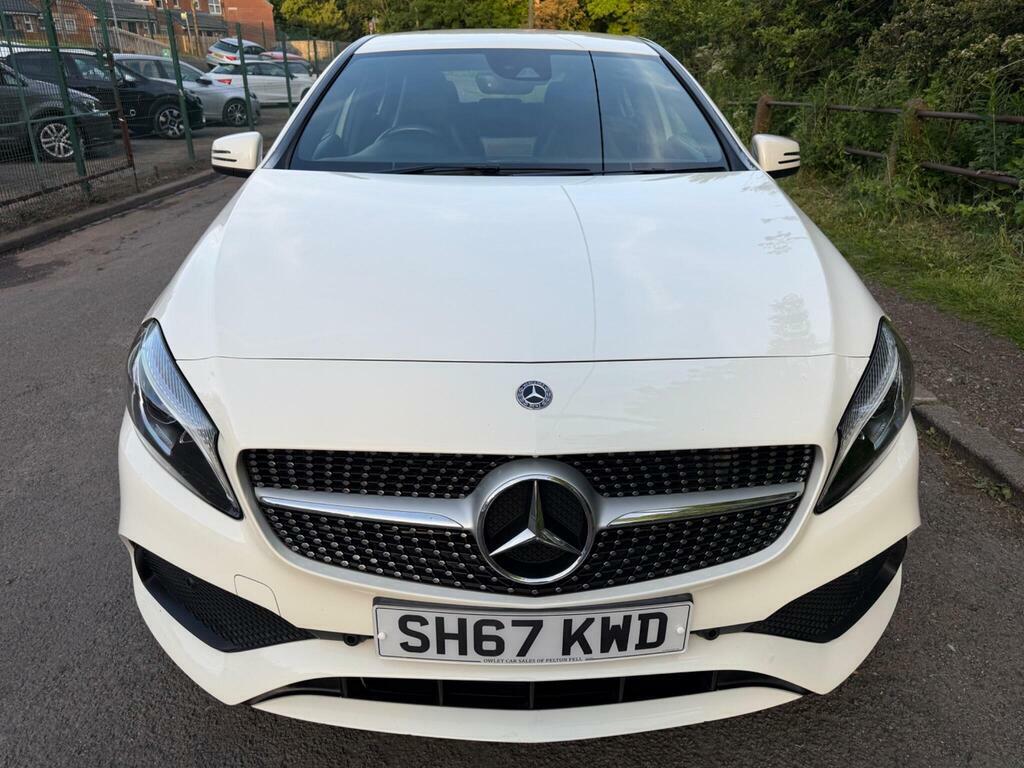 Mercedes-Benz A Class 1.5 A180d Amg Line Premium Euro 6 S S SH67KWD White #6