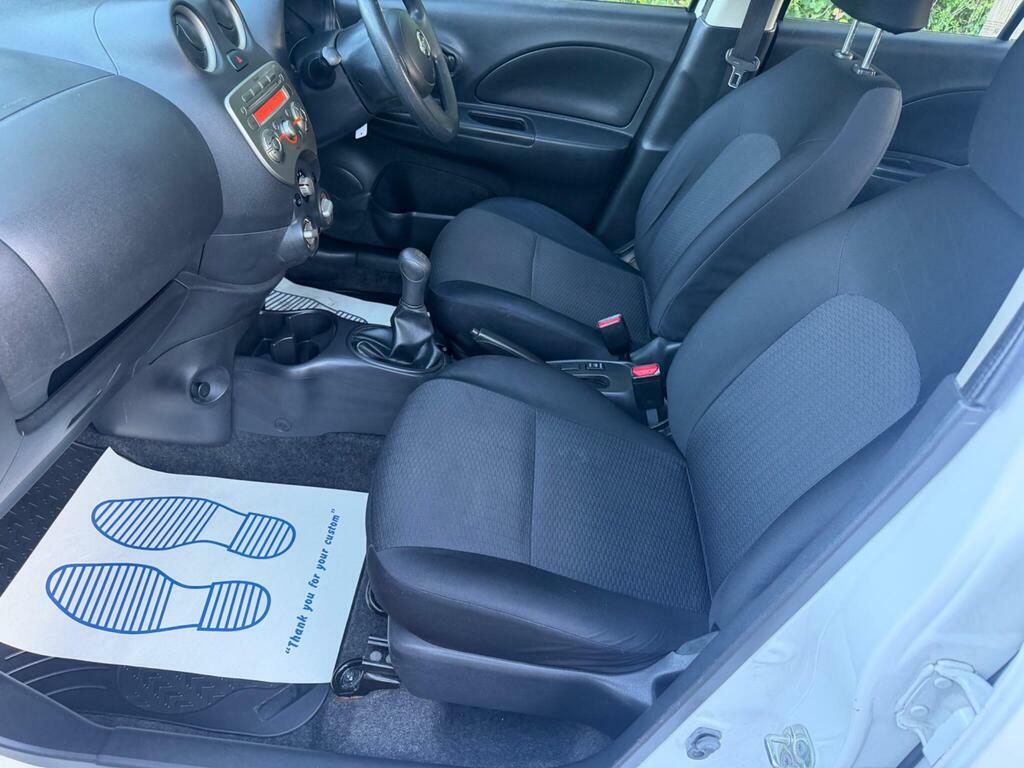 Nissan Micra 1.2 80Ps Acenta Hatchback White #19