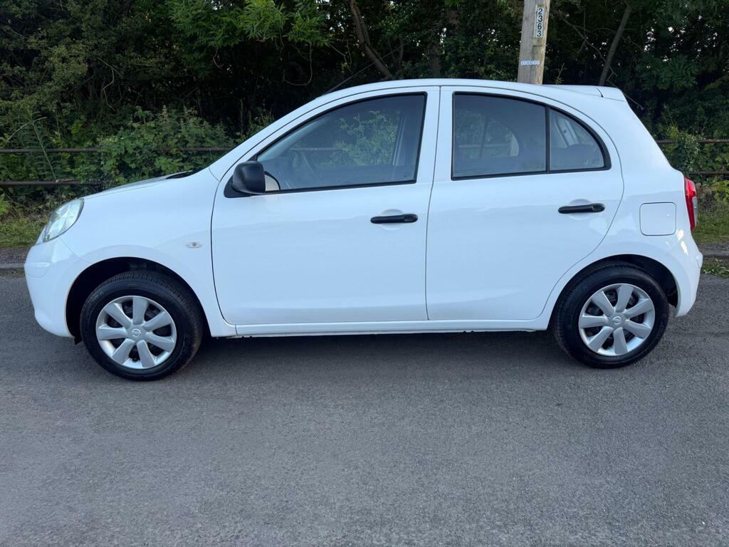 Nissan Micra 1.2 80Ps Acenta Hatchback White #10
