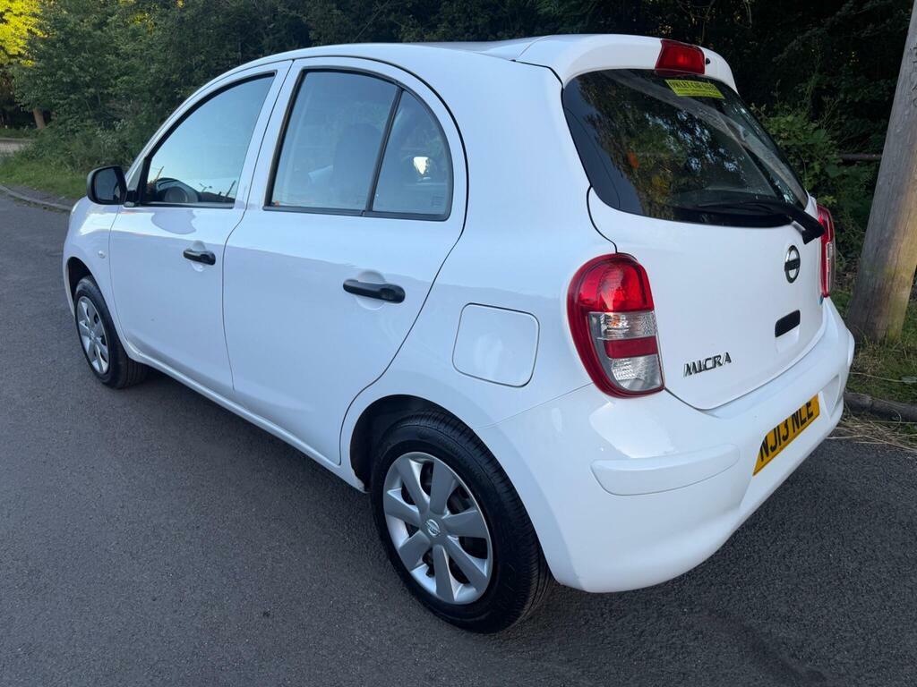 Nissan Micra 1.2 80Ps Acenta Hatchback White #11