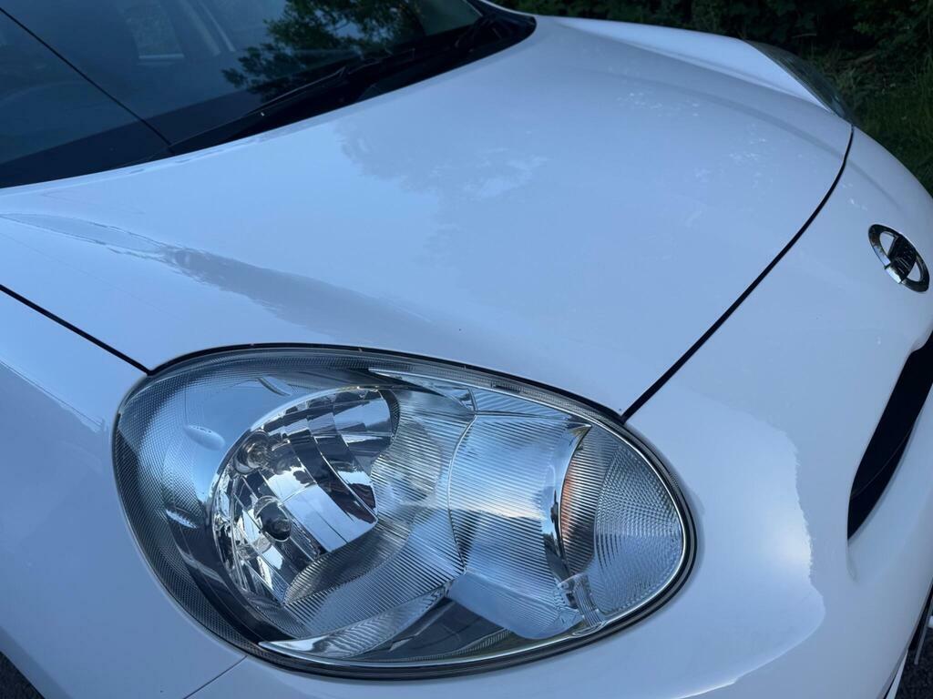 Nissan Micra 1.2 80Ps Acenta Hatchback White #8
