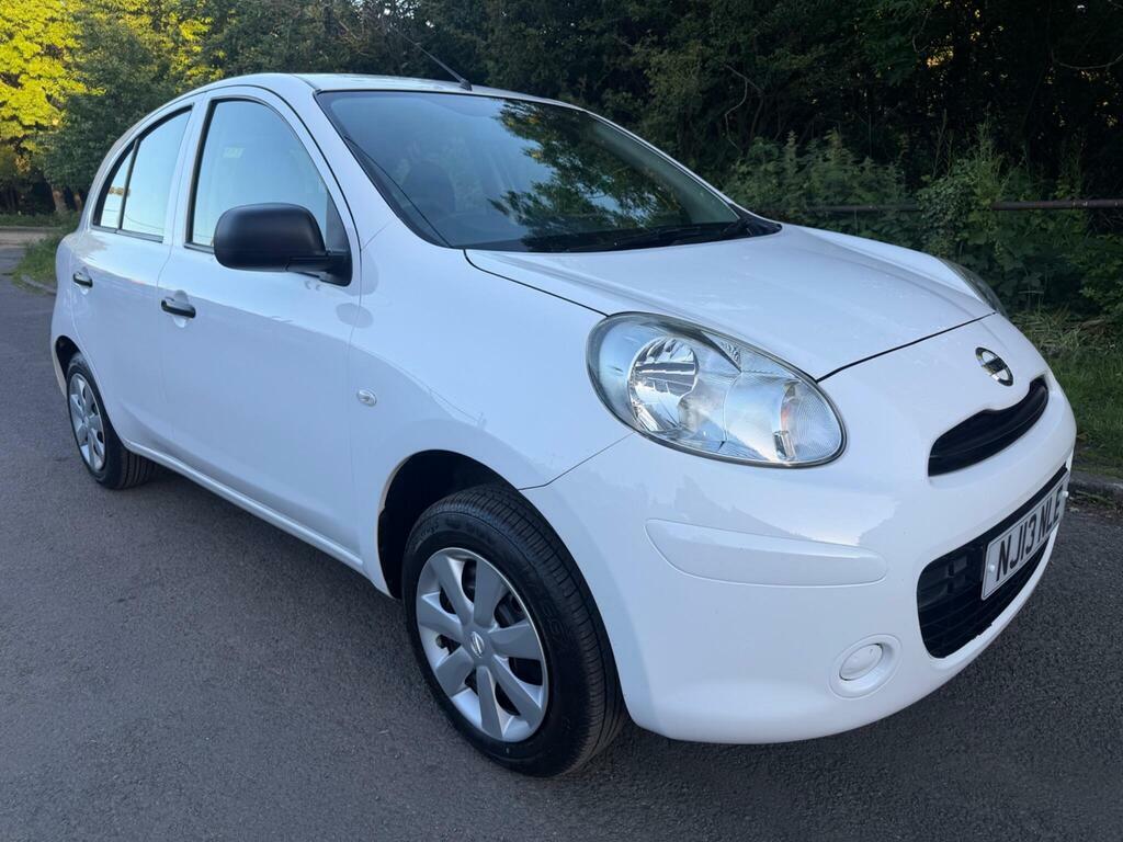Nissan Micra 1.2 12V Visia Euro 5 White