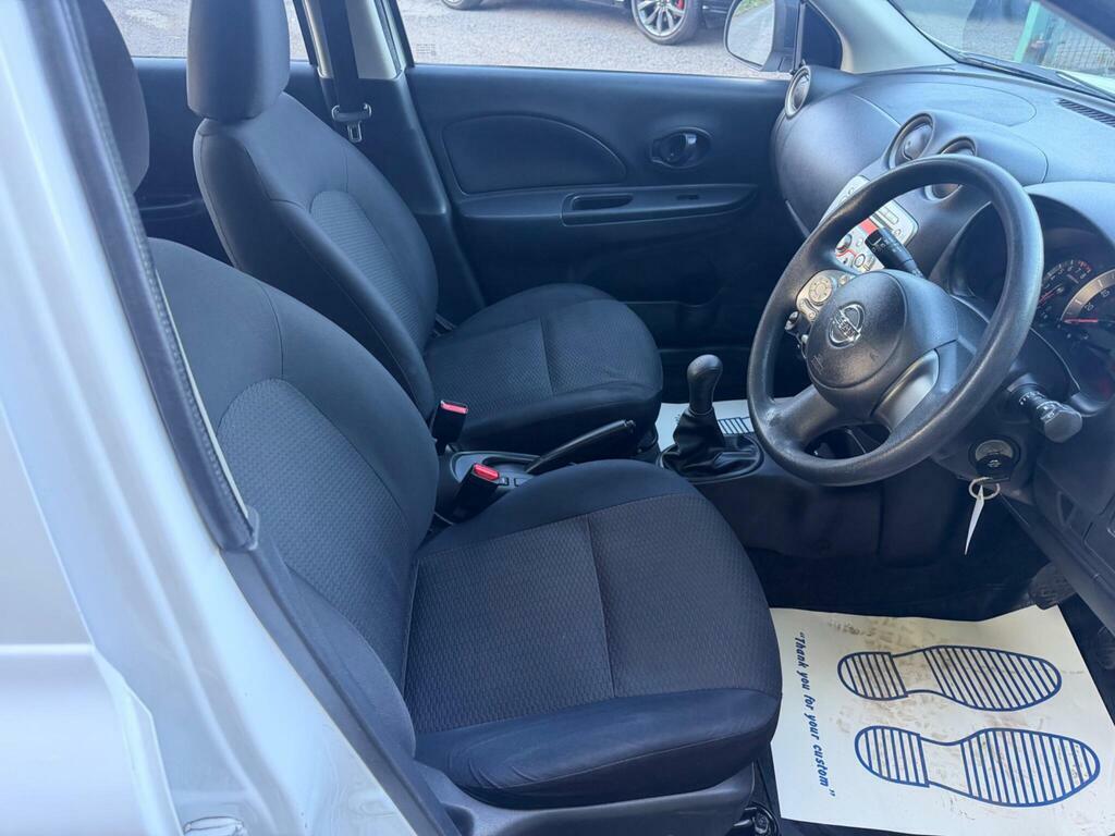 Nissan Micra 1.2 80Ps Acenta Hatchback White #15
