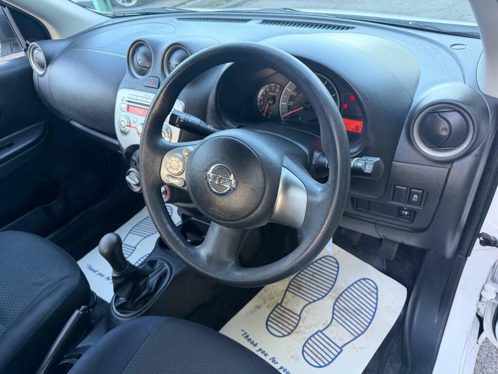 Nissan Micra 1.2 80Ps Acenta Hatchback White #17