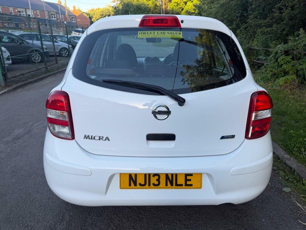 Nissan Micra 1.2 80Ps Acenta Hatchback White #14