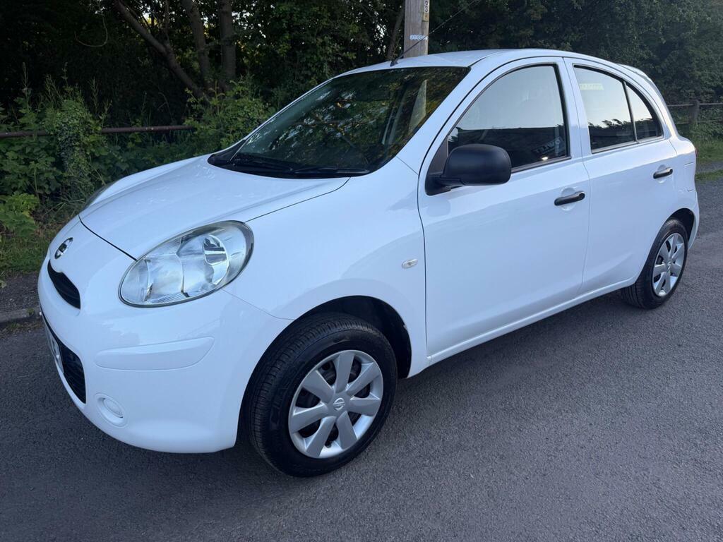 Nissan Micra 1.2 80Ps Acenta Hatchback White #9