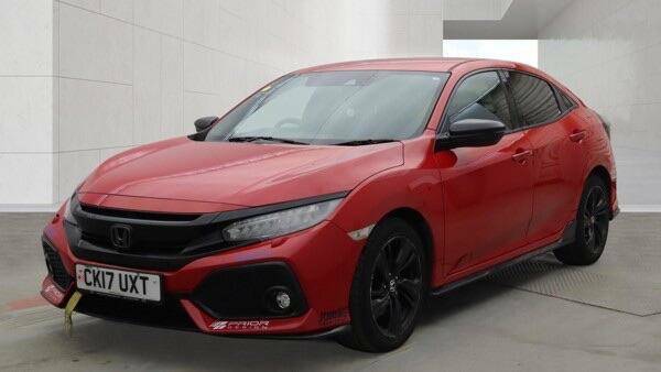 Honda Civic 1.5 Vtec Turbo Sport Cvt Euro 6 Ss Red #2