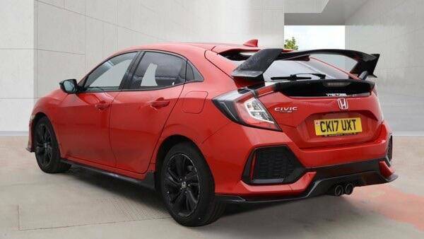 Honda Civic 1.5 Vtec Turbo Sport Cvt Euro 6 Ss Red #4