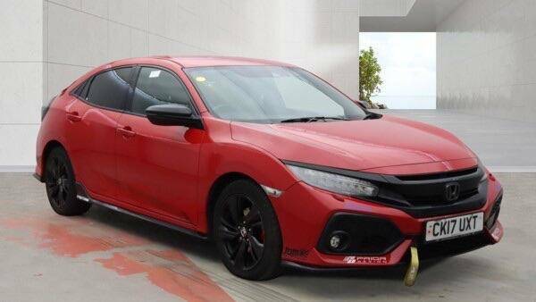 Honda Civic 1.5 Vtec Turbo Sport Cvt Euro 6 Ss Red