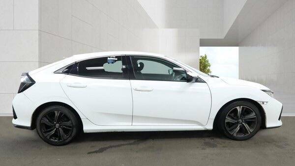 Honda Civic 1.0 Vtec Turbo Sr Euro 6 Ss White #5