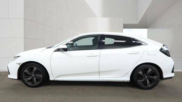Honda Civic 1.0 Vtec Turbo Sr Euro 6 Ss White #6