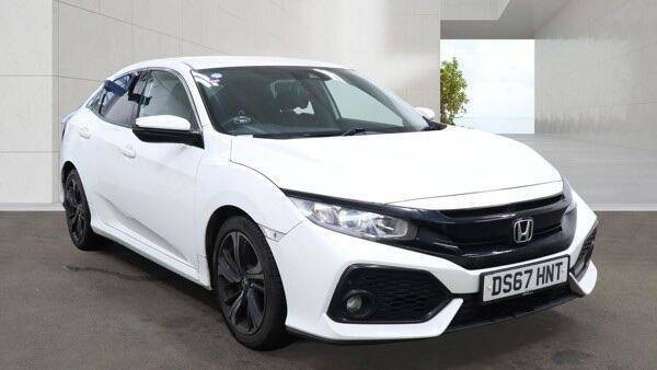 Honda Civic 1.0 Vtec Turbo Sr Euro 6 Ss White