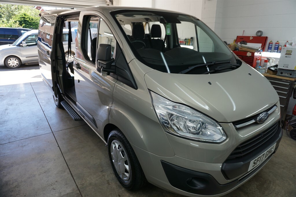 Ford Tourneo Custom 310 Zetec Tdci, Disabled, Wheelchair Accessible Ve Silver