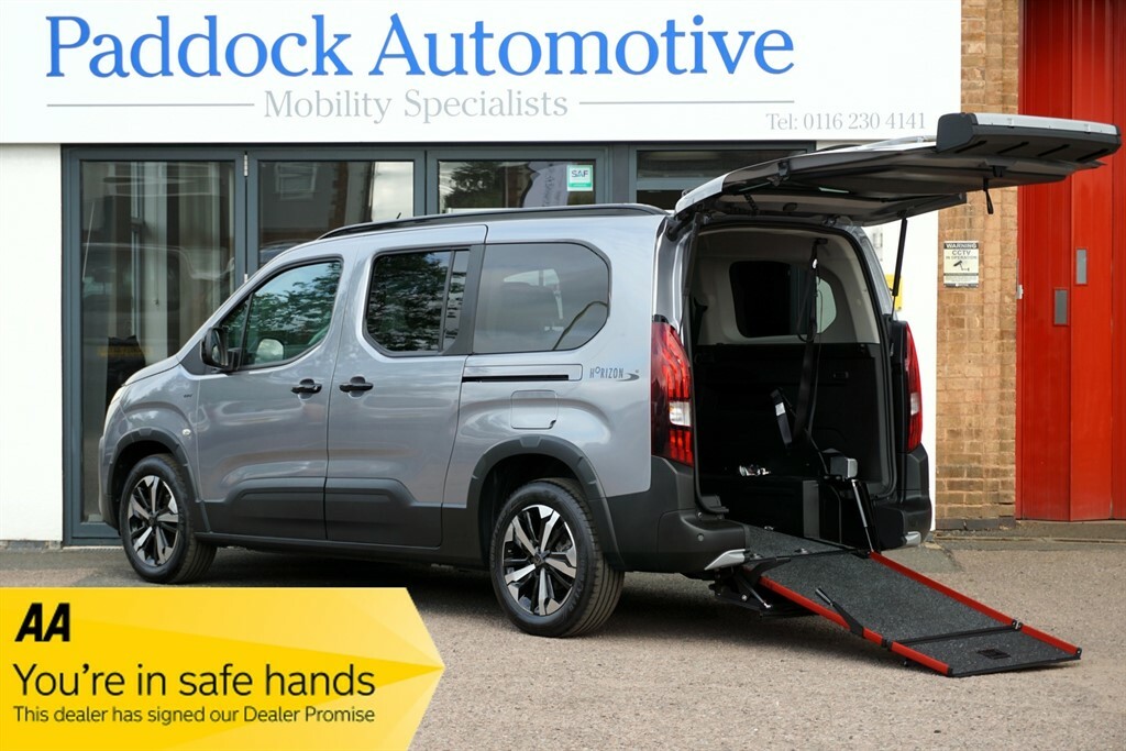Peugeot Rifter Bluehdi Ss Gt Lwb, Disabled, Wheelchai 