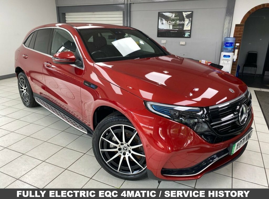 Mercedes-Benz EQC Suv Red