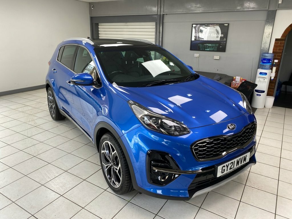 Kia Sportage 1.6L Gt-line S GY21WVM Blue #3