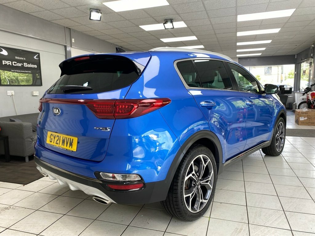 Kia Sportage 1.6L Gt-line S GY21WVM Blue #5