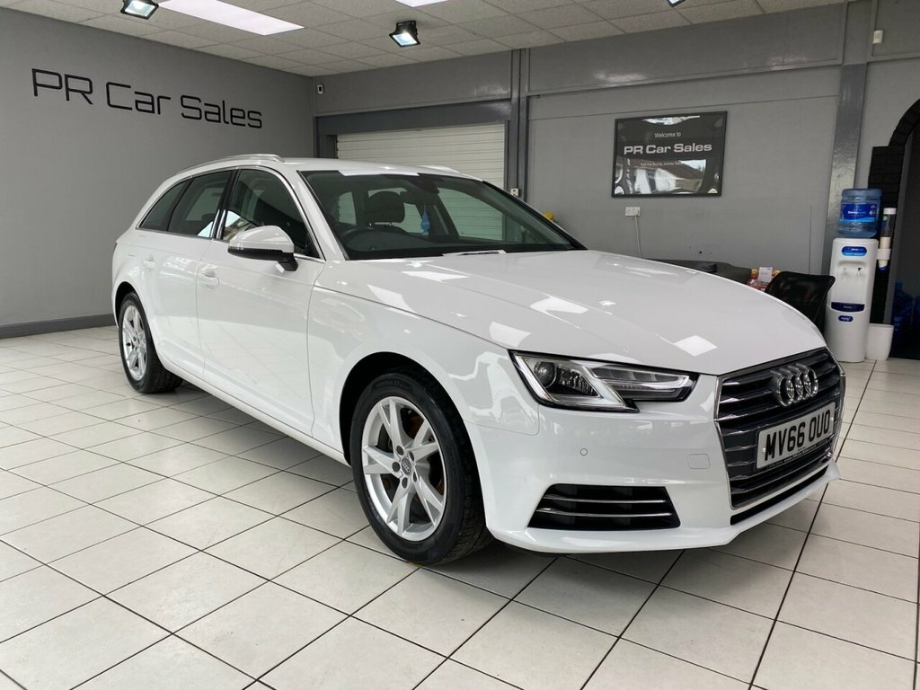 Audi A4 Avant 1.4L Sport White #4