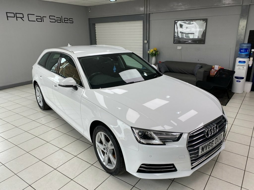 Audi A4 Avant 1.4L Sport White #3