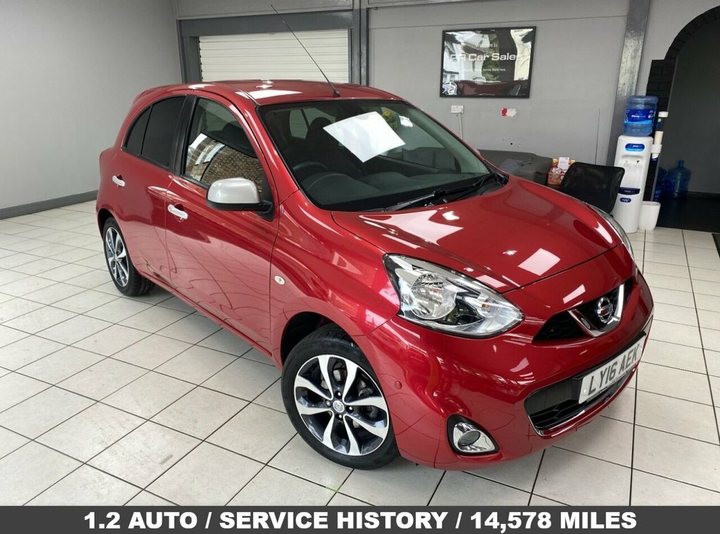 Nissan Micra 1.2L N-tec Red