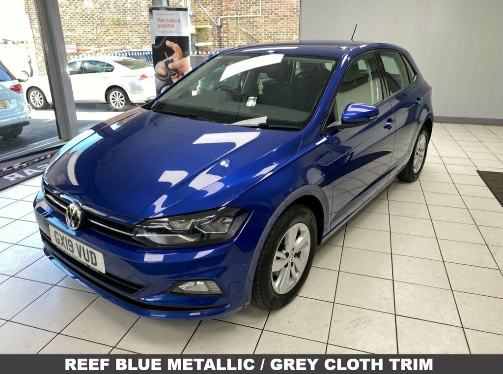 Volkswagen Polo 1L Se Blue #4