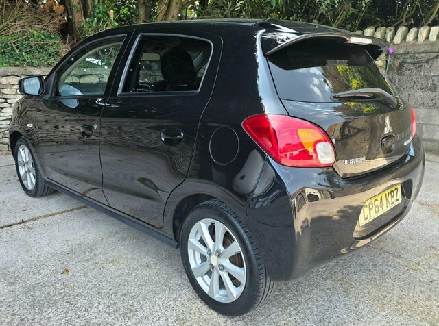 Mitsubishi Mirage 2014 1.2 3 Euro 5 Ss Black #4