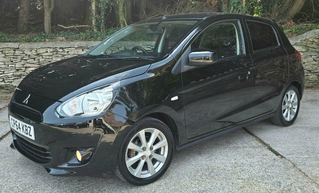 Mitsubishi Mirage 2014 1.2 3 Euro 5 Ss Black #3