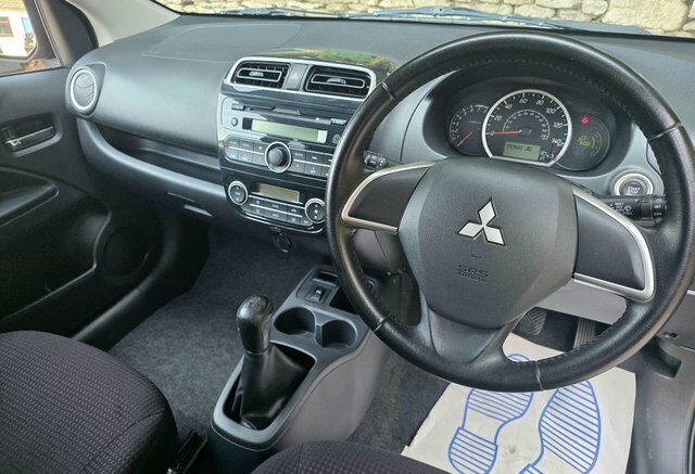 Mitsubishi Mirage Hatchback 1.2 3 Euro 5 Ss 201464 White #8