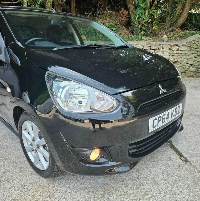 Mitsubishi Mirage 2014 1.2 3 Euro 5 Ss Black #5