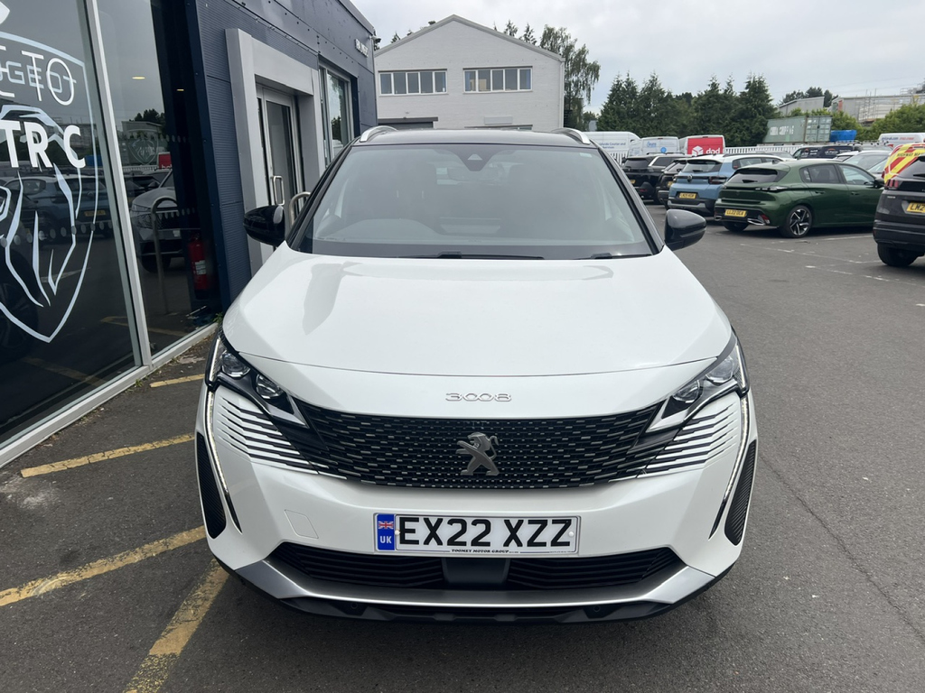 Peugeot 3008 1.2 Puretech Gt Eat8 EX22XZZ White #2