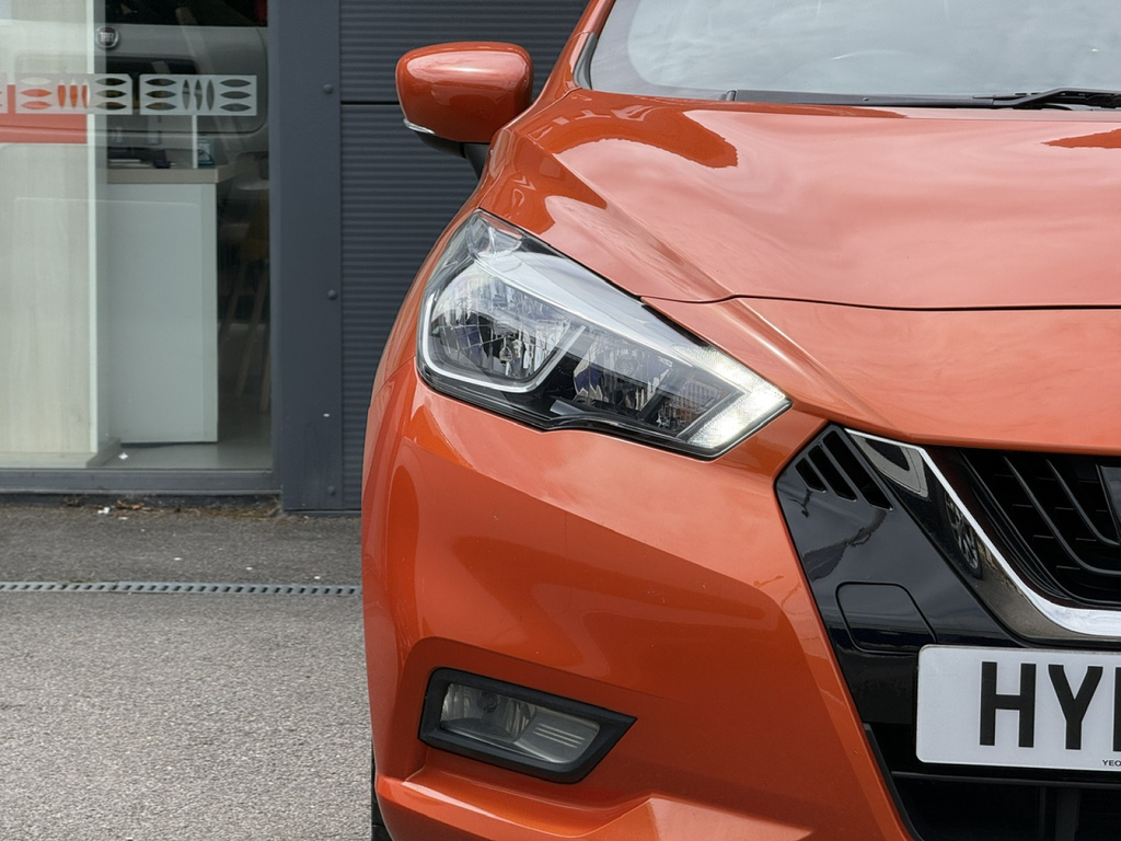Nissan Micra 0.9 Ig-t Tekna HY19PPO Orange #3