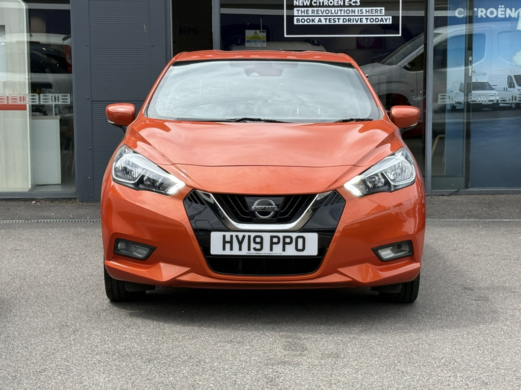 Nissan Micra 0.9 Ig-t Tekna HY19PPO Orange #2