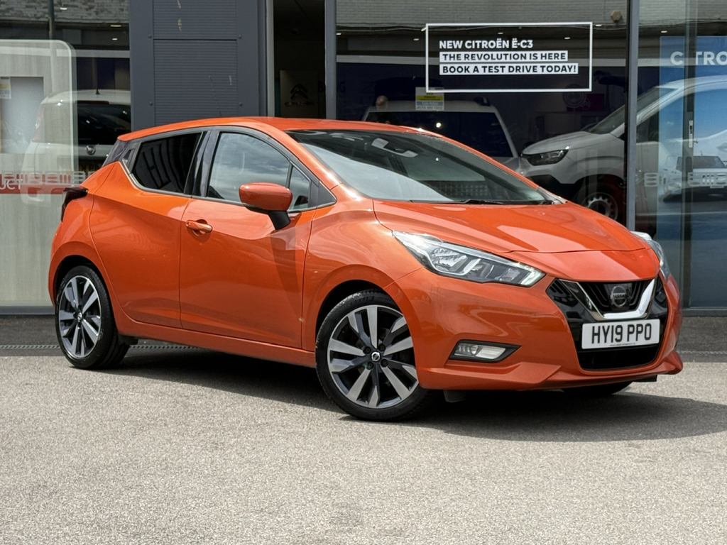 Nissan Micra 0.9 Ig-t Tekna Orange