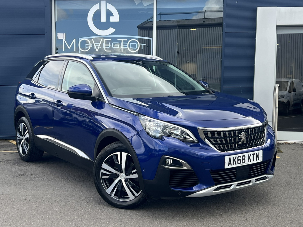 Peugeot 3008 1.2 Puretech Allure Eat8 AK68KTN Blue #2
