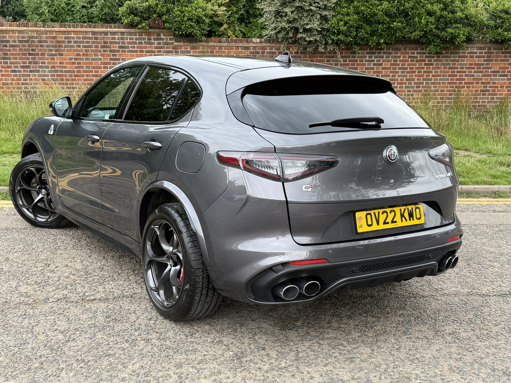 Alfa Romeo Stelvio 2.9 V6 Biturbo 510 Quadrifoglio Acc Grey #4