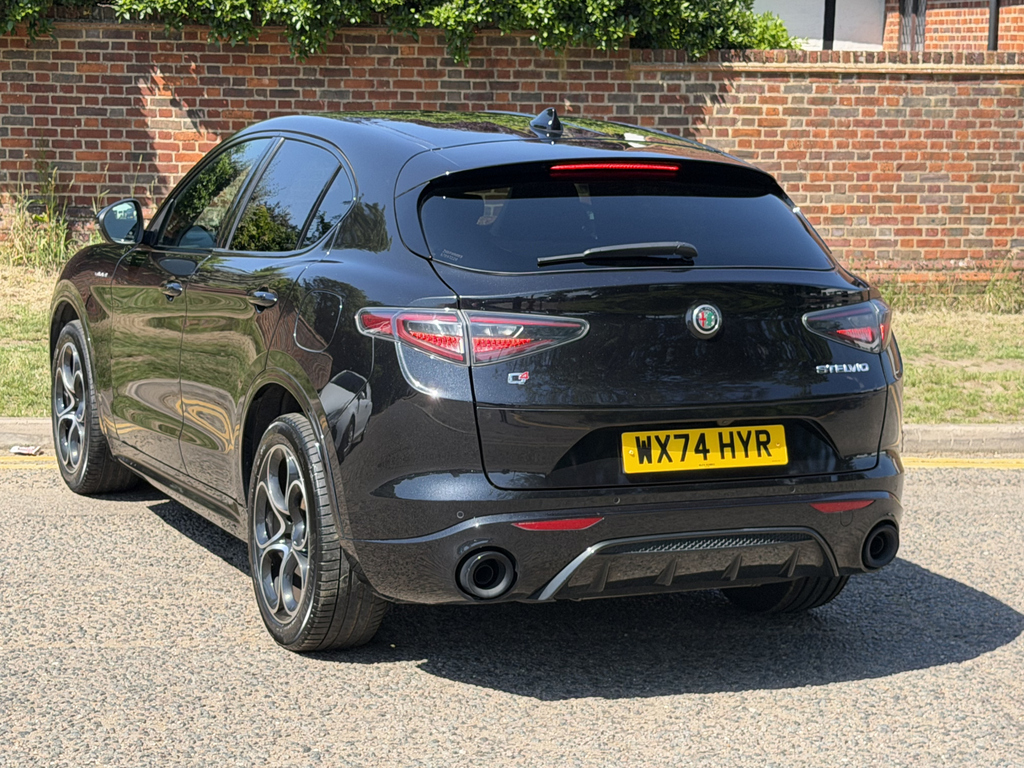 Alfa Romeo Stelvio 2.0 Turbo 280 Veloce Awd Black #6
