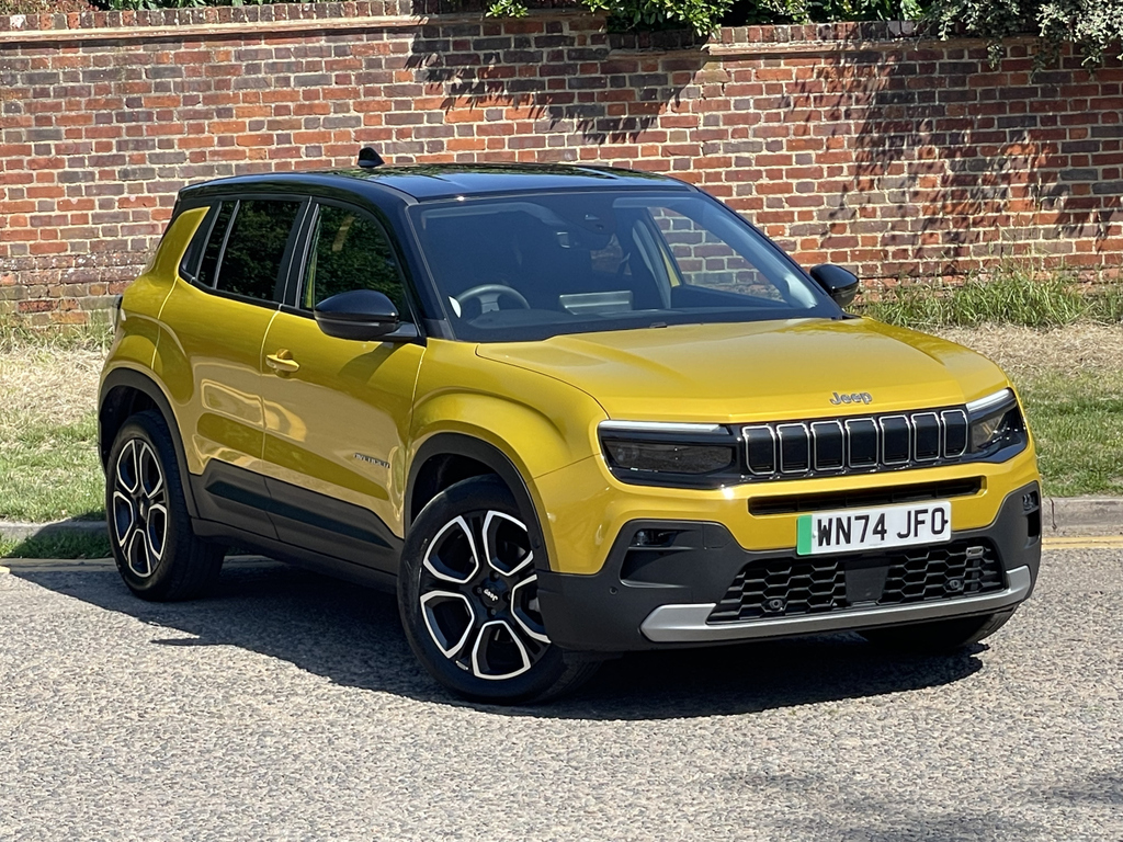 Jeep Avenger 115Kw Summit 54Kwh WN74JFO Black