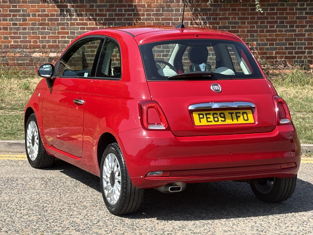Fiat 500 1.2 Lounge Dualogic Red