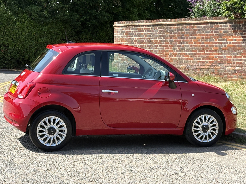Fiat 500 1.2 Lounge Dualogic Red #4