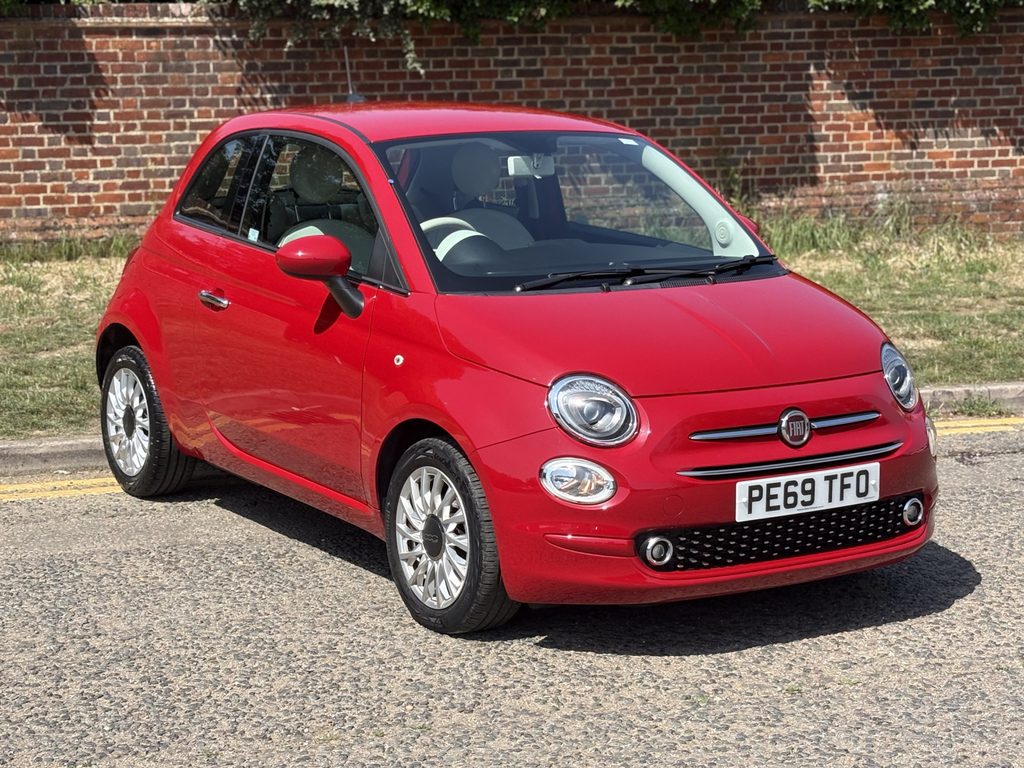 Fiat 500 1.2 Lounge Dualogic Red #5