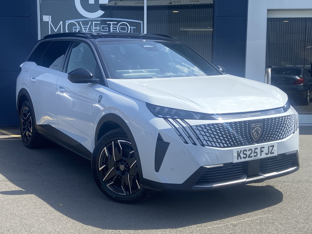 Peugeot 5008 1.2 Hybrid 136 Gt E-dsc6 White