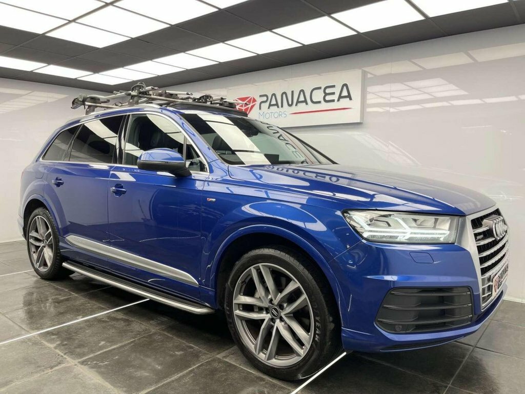 Audi Q7 3L S Line S77DTG Blue #5